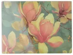 L&otilde;ikelaud Allesken Aria Magnolia, roosa v./roheline v., 40 cm x 30 cm