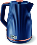 Kahjustatud pakendiga toode. Elektriline veekeetja Tefal KO251430, 1.7 l, sinine v./pronksiv&auml;rvi v.