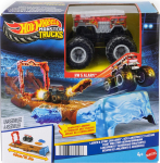 Autorada Mattel Hot Wheels Monster Trucks Launch & Stunt Challenge JML04, mitmev&auml;rviline