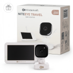 Beebimonitor KinderKraft Ninteeye Travel, valge v.