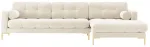 Nurgadiivan Cosmopolitan Design Bali Bluvel 22, kuld v./helebeež, parem, 185 x 293 cm x 75 cm