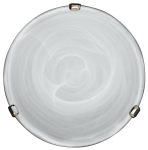 Valgusti lagi Candellux Lighting Duna 12-82114, E27, 1 x 60 W, valge v. / h&otilde;be v., 25 x 25 cm