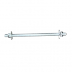 Varras Haushalt DIN 975, 500 mm x 16 mm tsingitud