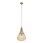 Valgusti rippuv Eglo Amsfield 49772, E27, 1 x 60 W, pruun v. / pruun v.