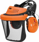 Kaitsevisiir 3M G500V5CH510-OR, must v./oranž v.