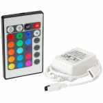 LED riba kontroller IR-CONT-RGB, valge, IP20, 72 W