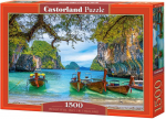 Pusle Castorland Beautiful Bay In Thailand 1500 el. C-151936, 1500 tk