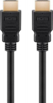 Juhe Goobay HDMI V2.1 Kaapeli HDMI, HDMI, 0.5 m, must v.