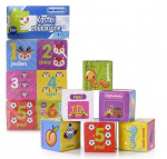 Klotsid Artyk Educational Cubes, 6 tk
