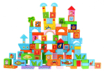 Puidust klotsid Beilaluna Ocean Blocks 21294