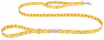 Koera rihm Amiplay Be Happy Banana, kollane, L, 1.5 m x 25 mm