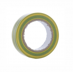Elektriisolatsiooniteip Bycom, 0.13 x 15 mm. 10 m. kollane/roheline