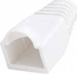 Lisa Unitek RJ45 Plug Cover 6 mm 100 pcs OT157WH, valge v.