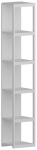 P&otilde;randariiul Kalune Design Texas 875ZNA3607, valge v., 180 cm x 33.7 cm x 29.5 cm