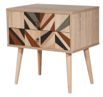 &Ouml;&ouml;kapp Kalune Design City Triangle, mitmev&auml;rviline, 61 cm x 60 cm x 40 cm