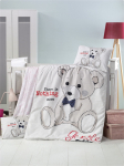 Laste voodipesukomplekt Mijolnir Teddy 121VCT2058, mitmev&auml;rviline, 100 x 150 cm