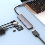 Dock jaam Hoco HB28 USB Type-C, HDMI, hall v.