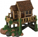 Akvaariumi dekoratsioon Zolux Ki Pouss Cabin, 0.92 kg, pruun v./roheline v., 16.7 cm, M