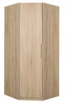 Riidekapp Forte Cadixo CDXS91-D30, sonoma tamm v., 94 cm x 213 cm x 94 cm