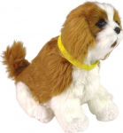 M&auml;nguloom Lean Toys Dog Cavalier 12702, 19 cm, pruun v./valge v.