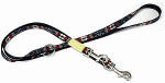 Koera rihm Beeztees, must v., 2 m x 20 mm