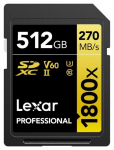 M&auml;lukaart Lexar Professional 1800x, 512 GB