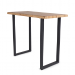 Laud Domoletti U LEGS, must v./puidu v., 120 cm x 60 cm x 100 cm