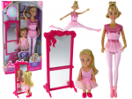 Nukkude komplekt Anlily Ballet Dancer, 31 cm, roosa