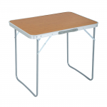Matkalaud Fancy Garden Ares, kroomi v./puidu v./pruun v., 70 cm x 50 cm x 60 cm