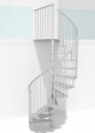 Keerdtrepp Minka Portofino, 120 cm x 300.3 cm