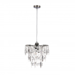 Valgusti rippuv Candellux Lighting Armo, E27, 1 x 60 W, l&auml;bipaistev v./kroom v.