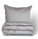 Voodipesukomplekt Multitex Gold Line, hall v., 70 x 80 cm, 140 x 200 cm, 2 tk
