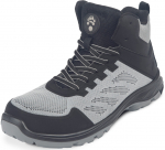 Kaitsejalatsid meeste Panda Safety Fly S1PL FO SR, ilma s&auml;&auml;reosata, ilma soojenduseta, must v./hall v., 50 suurus