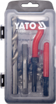 T&ouml;&ouml;riistakomplekt, keermete parandamise komplekt Yato M12, 20 tk
