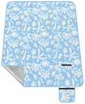 Matkamatt Spokey Breeze XL 945902, valge/helesinine, 210 x 150 cm