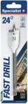 Sulgpuur puidule Specialist+ Fast Drill, puit, sulg-, hex, 24 mm x 15 cm