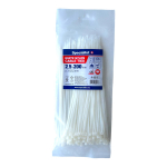 Kinnitusrihm Specialist+, nailon, valge, 200 mm x 2.5 mm