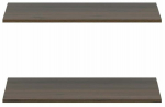 Riiul Nepo Plus S435-SZF1D_OPCJA-DNO, 56 cm x 31 cm, pruun, 2 tk