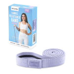 Takistuskumm Spokey Coti Flex, 208 cm x 3.5 cm x 0.4 cm, violetne