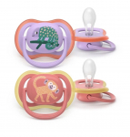 Luttide komplekt Philips Avent Ultra Air Deco, 18 kuud, roosa v./violetne v.