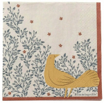 Pabersalvr&auml;tikud Bloomingville Hezha, 33 cm x 33 cm, pruunikas v., 20 tk