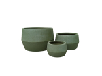 Lillepott Domoletti LT14983-1S, keraamiline/savi, &Oslash; 24 cm, roheline v.