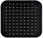 Libisemiskindel vannimatt Sepio Square, must v., 43.5 cm x 43.5 cm