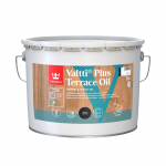 Terrassi&otilde;li Tikkurila Valtti Terrace Oil Plus, viimistlust&ouml;&ouml;deks, must v., 9 l