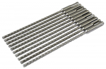 Puuride komplekt Makita Nemesis 2 B-63389, raudbetoon, keermega, sds plus, 8 mm x 21.5 cm
