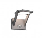 &Otilde;ue seinavalgusti Trio, 5W, LED, IP65, antratsiit v., 18 cm x 23.5 cm