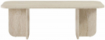 Kohvilaud Nordure Akira, travertine v., 60 cm x 120 cm x 41 cm