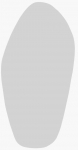 Peegel Kalune Design Bella, rippuv, 60 cm x 120 cm, must v.