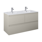 Valamualune vannitoa kapp Elita Split, beež v., 45.8 cm x 120 cm x 63.5 cm