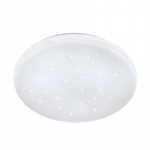 Kahjustatud pakendiga toode. Valgusti plafoon Eglo Frania-S 97879, LED, 3000 &deg;K, 1 x 33.5 W, valge v.
